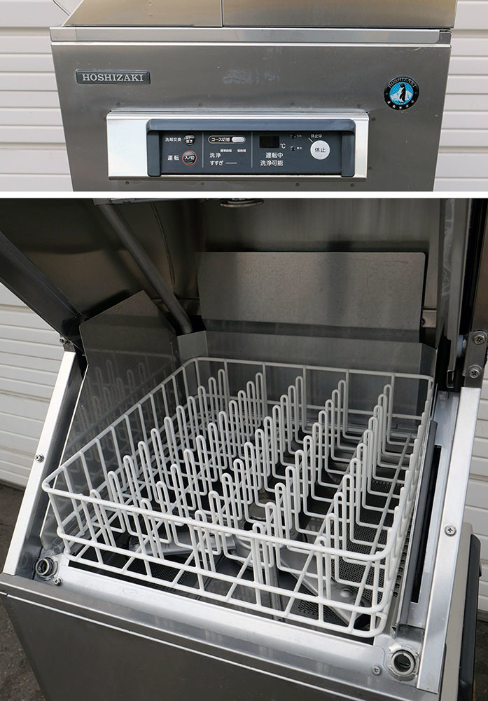 2016年製 ホシザキ 食器洗浄機 JW-350RUF3-L 三相200V 50Hz 小形ドアタイプ(左向き) 業務用 コンパクト 