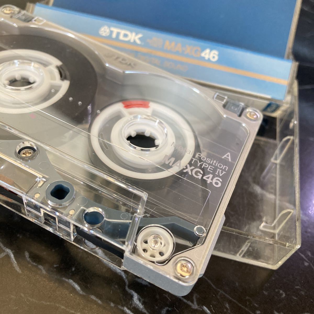 メタルテープ TDK MA-R46　46分　昭和レトロ当時物カセットテープ 送料込み_画像5