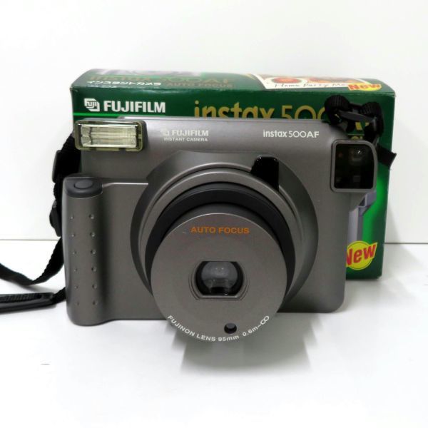 動作品FUJIFILM 富士フィルムinstax 500AF インスタントフィルムカメラ