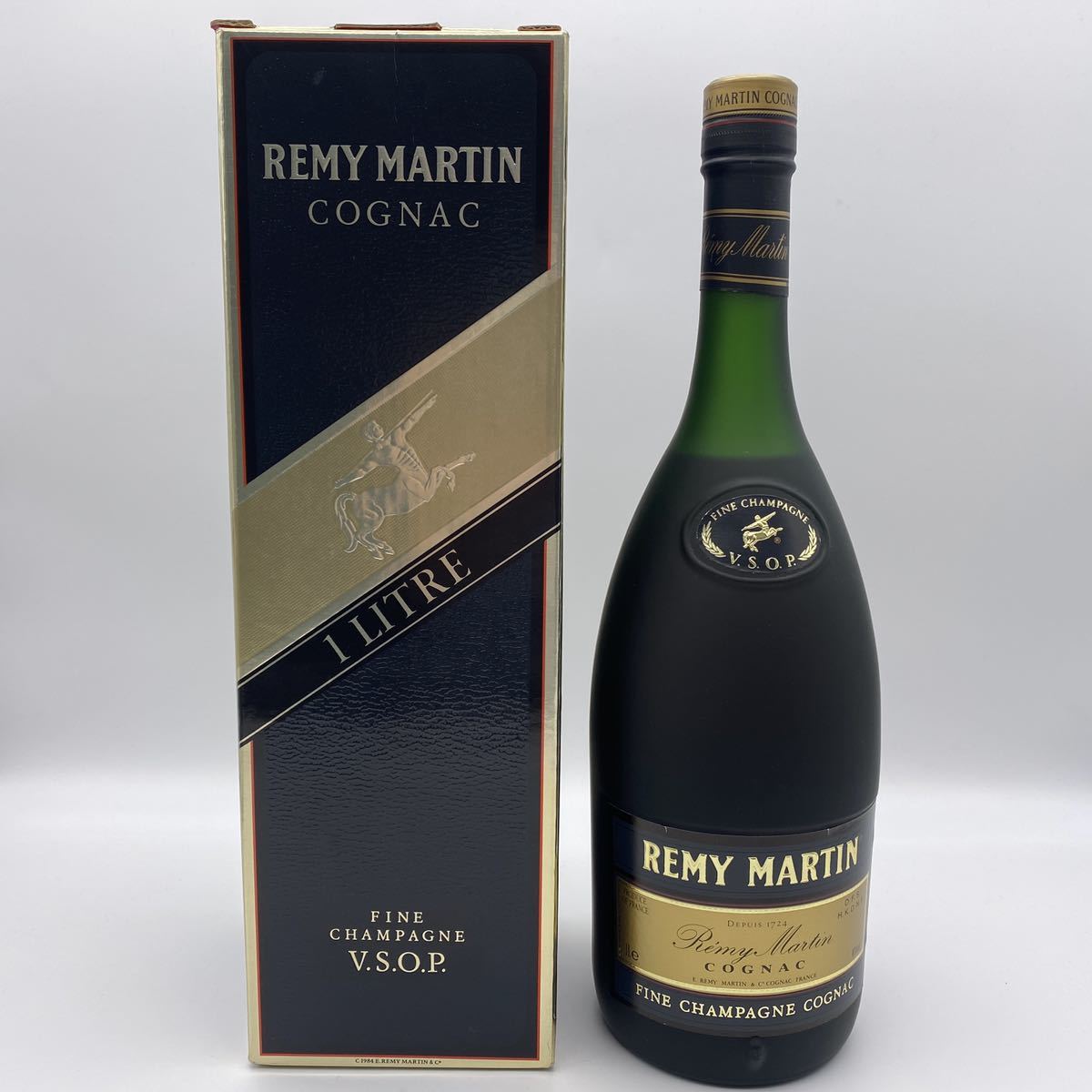 【53】未開栓 レミーマルタン / REMY MARTIN VSOP 1000ml 40% 箱入り コニャック ブランデー 古酒