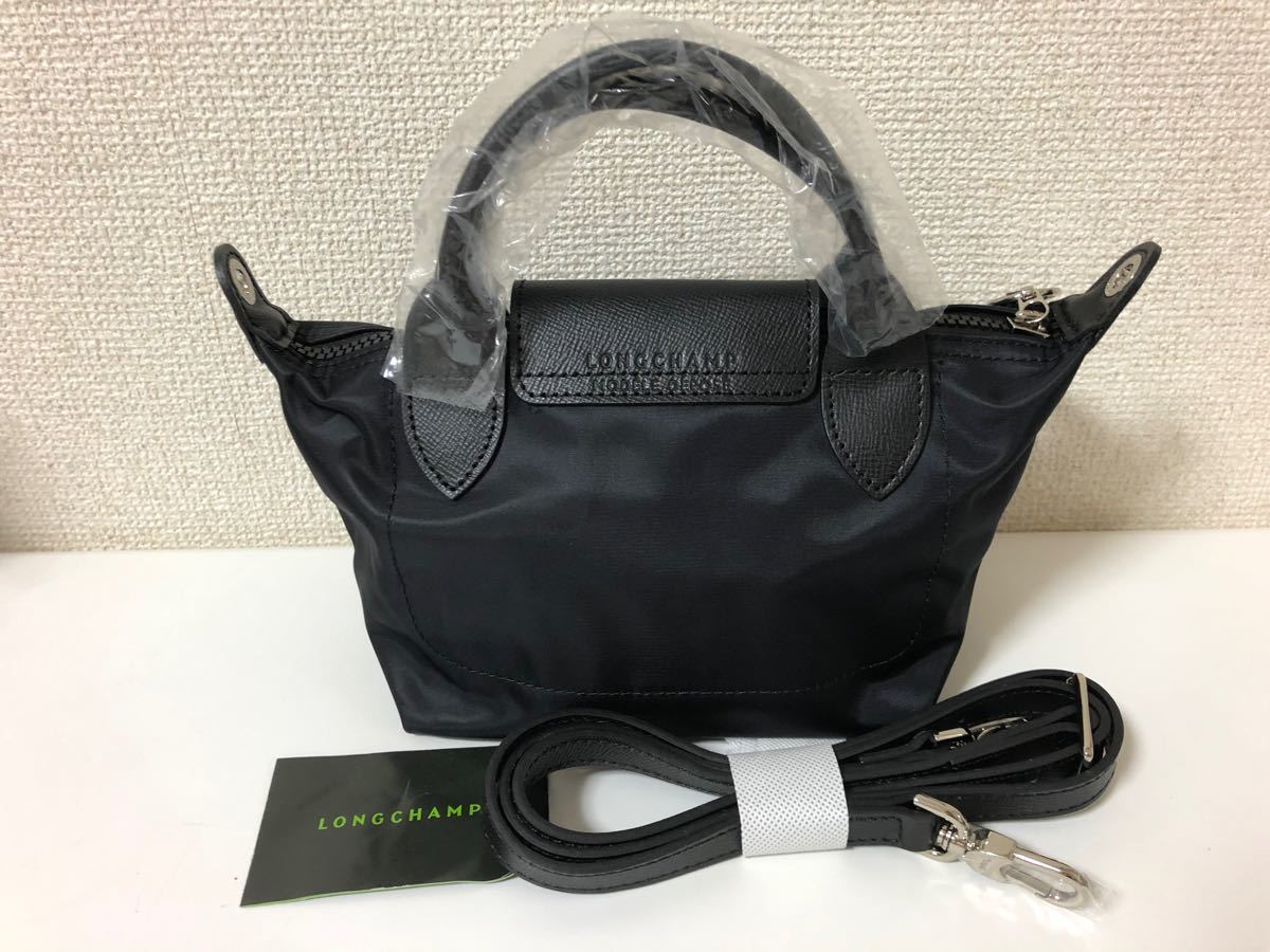 【新品】LONGCHAMP プリアージュ・ネオ最新デザイン XS 3WAY 黒