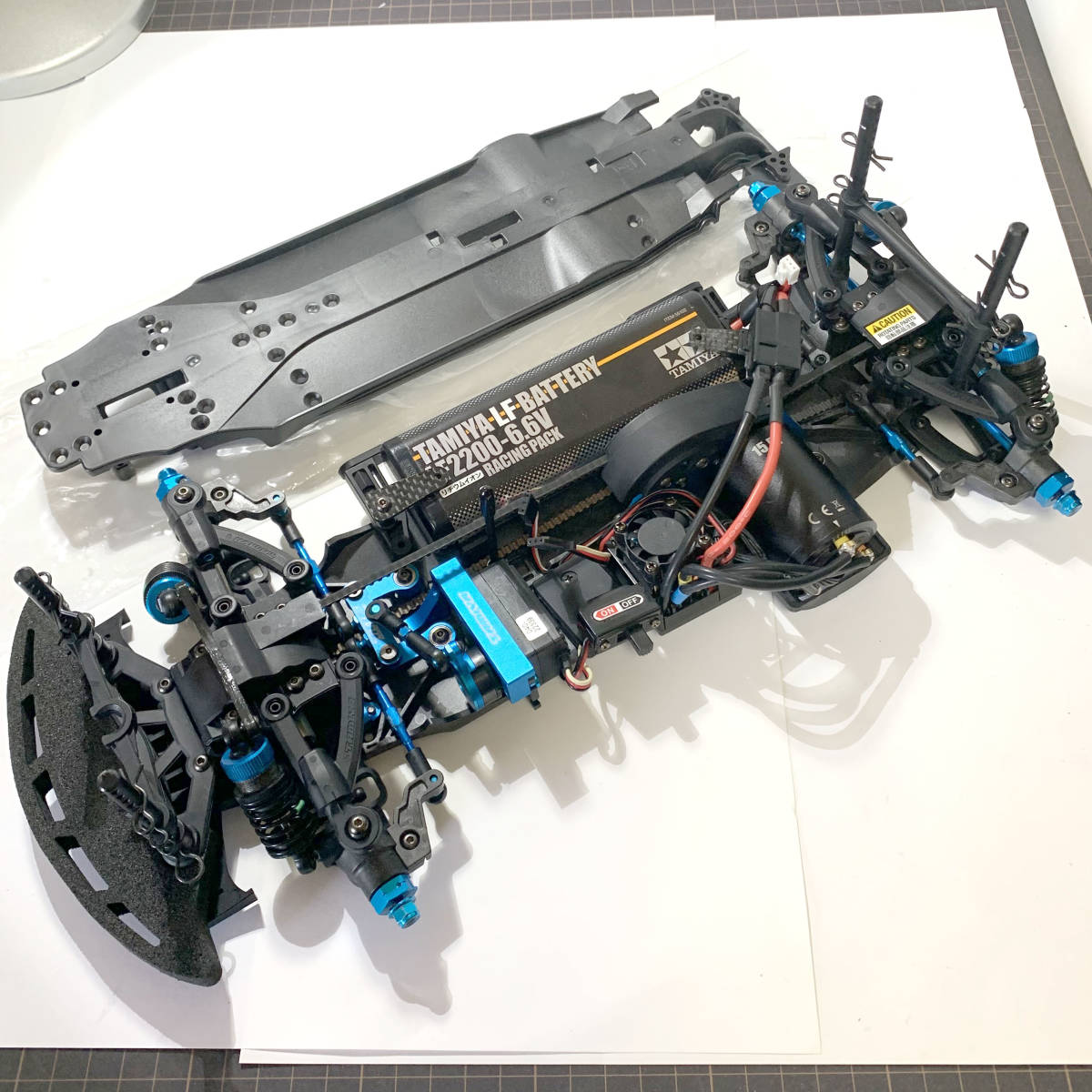 中古タミヤTA-08PROメカ付き Yahoo!オークション - 美品 使用少 タミヤ TA08 pro ほぼフルOP