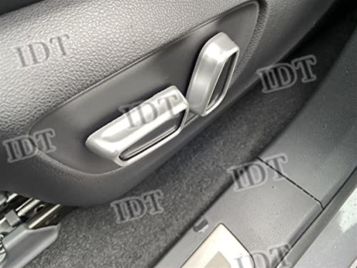 IDT 新型 300系 ランドクルーザー フロント 8ウェイ パワーシート スイッチガーニッシュ スイッチ シルバーハーフ_画像3