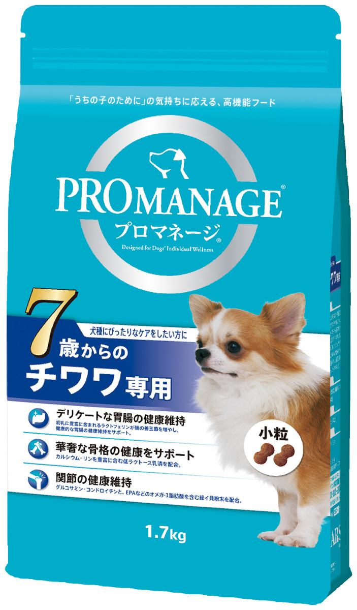 マースジャパンリミテッド [マース] プロマネージ 7歳からのチワワ専用 1.7kg 入数6 3ケース販売