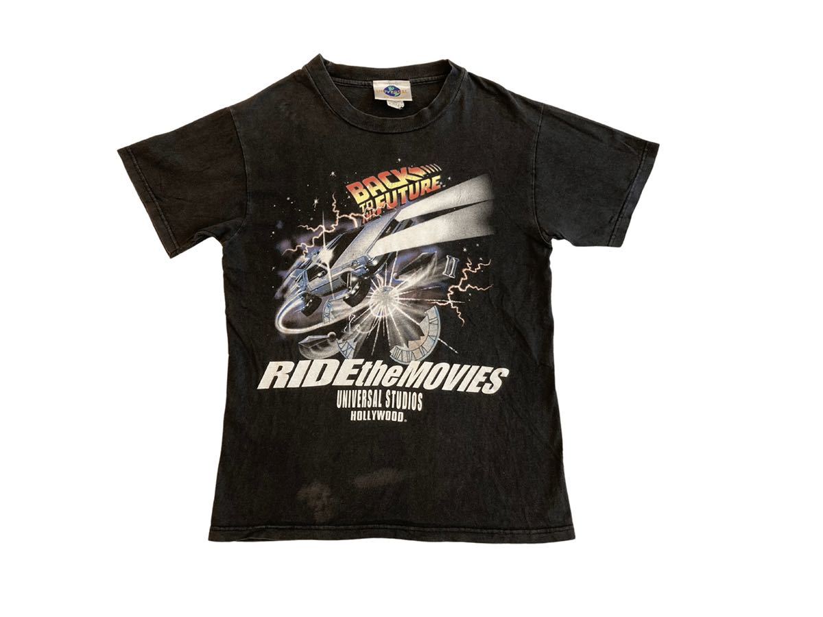 USA製 98s BACK TO THE FUTURE オフィシャル Tシャツ 90s ビンテージ バック トゥザ フューチャー USA 映画 ムービー USA ユニバーサル_画像1