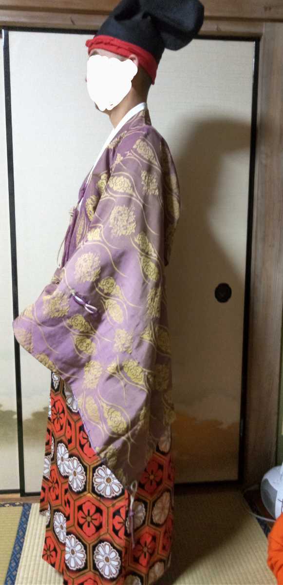 武士の正装「直垂」引き立て烏帽子付き 舞台衣装にも 鎌倉殿の十三人