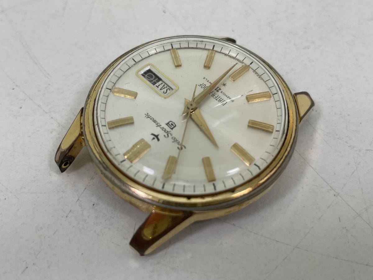 MM0405-112 6226【1円スタート】腕時計　セイコー　SEIKO　スポーツマチック5　21石　自動巻き　メンズ　デイデイト_画像4