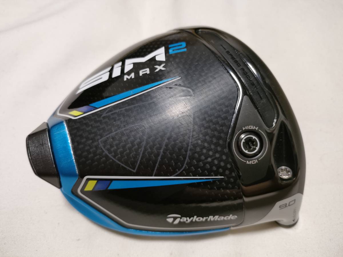 テーラーメイド SIM2 MAX ドライバー 9.0° 日本仕様 ヘッドのみ www
