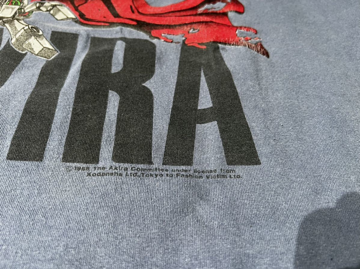 1円スタート 超希少 AKIRA ネイビー 90s Tシャツ 鉄雄 fashionvictim
