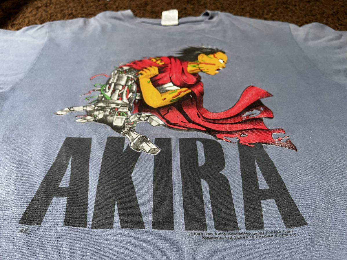 1円スタート 超希少 AKIRA ネイビー 90s Tシャツ 鉄雄 fashionvictim