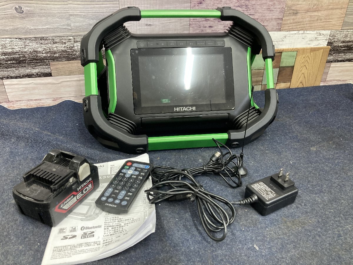 ☆美品☆純正充電器バッテリー付UR18DSML コードレスラジオ付TV eva.gov.co
