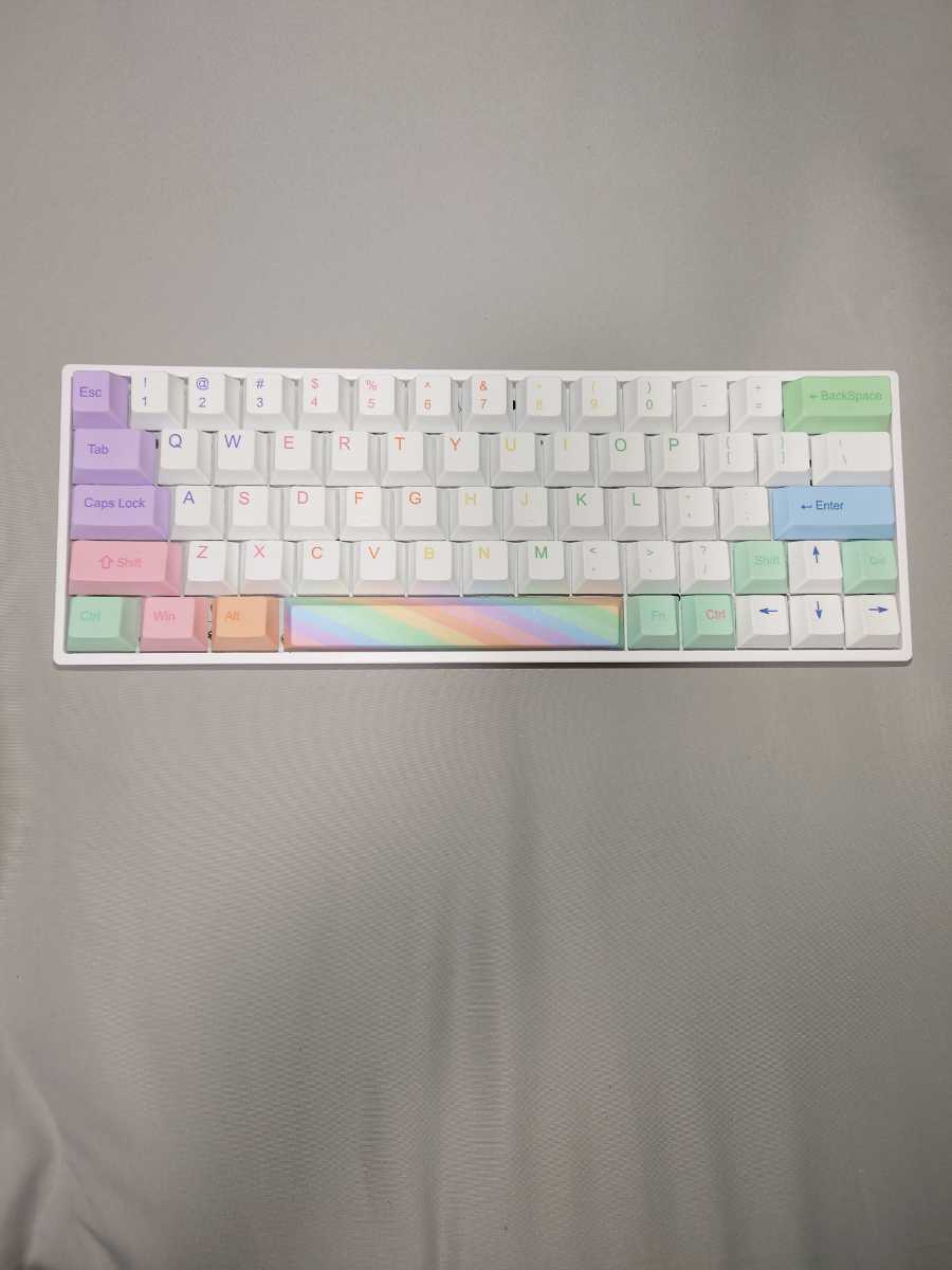 自作キーボード GK64XS Drop + Invyr Holy Panda 自作キーボード GK64XS Drop + Invyr Holy Panda