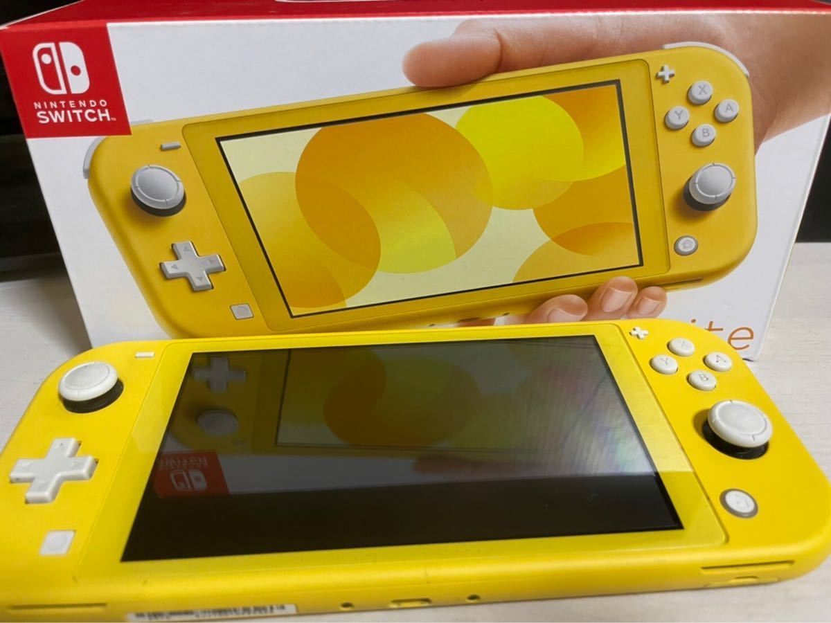 ニンテンドースイッチ　ライト　イエロー　ジャンクで！