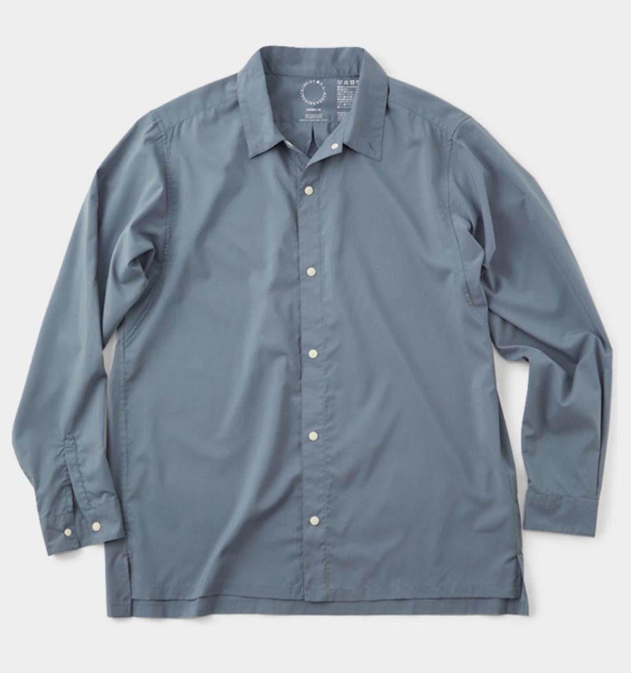 新品、未使用】山と道 UL Shirt indigo Mサイズ ULシャツ-