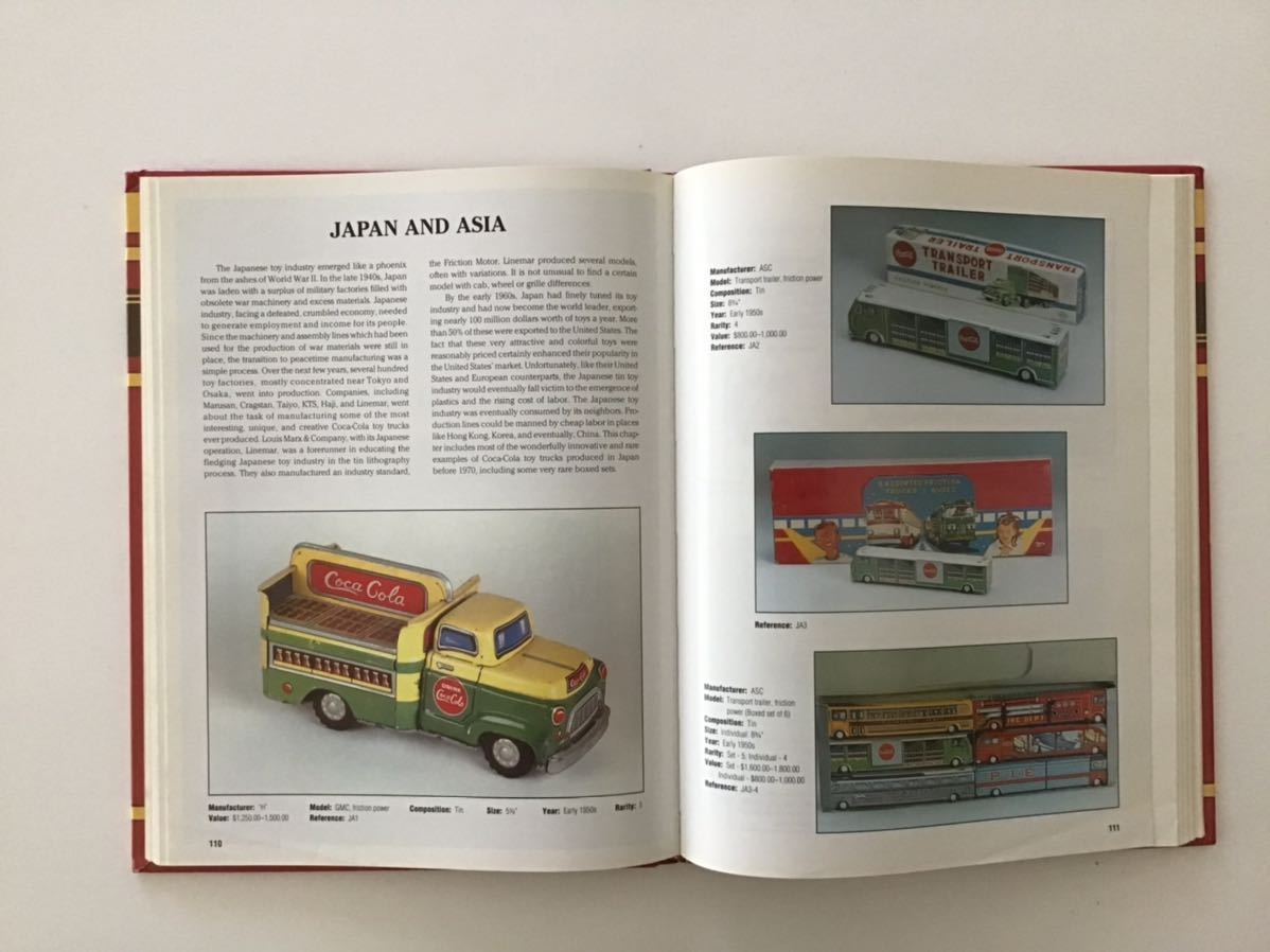 COCA-COLA TOY TRUCKS/コカコーラ/トイトラック/ミニカー/コレクターブック/輸入本_画像3