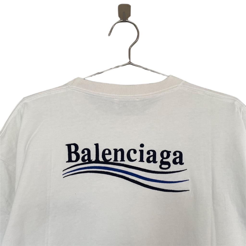 バレンシアガ balenciaga LOGO Tシャツ gzerosolucoes.com.br