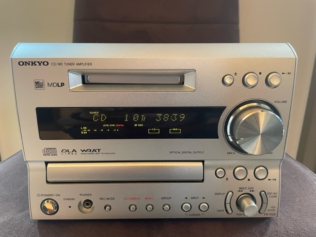 新品CDピックアップ交換済み!ONKYO FR-7GX システムコンポ 動作確認