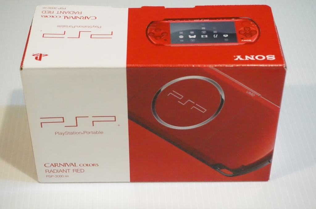 ☆新品同様☆ 不具合有 PSP - 3000 レッド SONY 美品