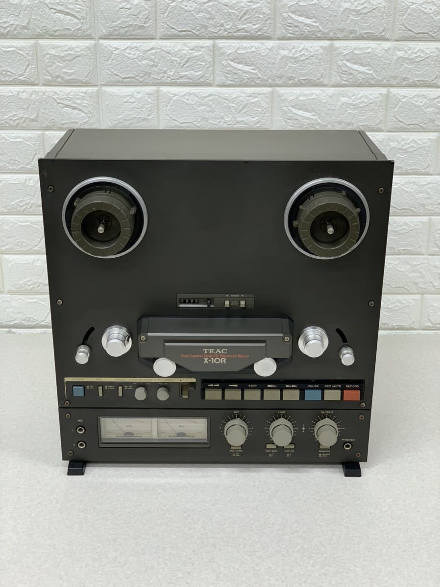 ◇957(120) TEAC ティアック X-10R ステレオテープデッキ オープン
