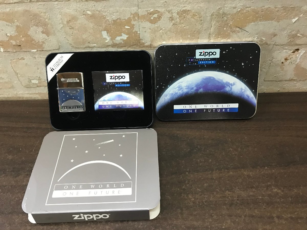 人気アイテム ZIPPO ONE WORLD FUTURE ジッポ ライター