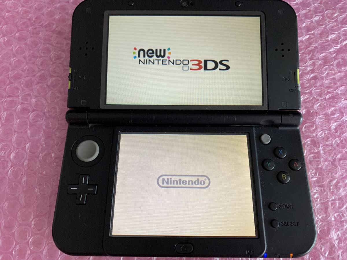 ＊任天堂 3DS LL ２本セット 黒 タッチペン new　ニンテンドー