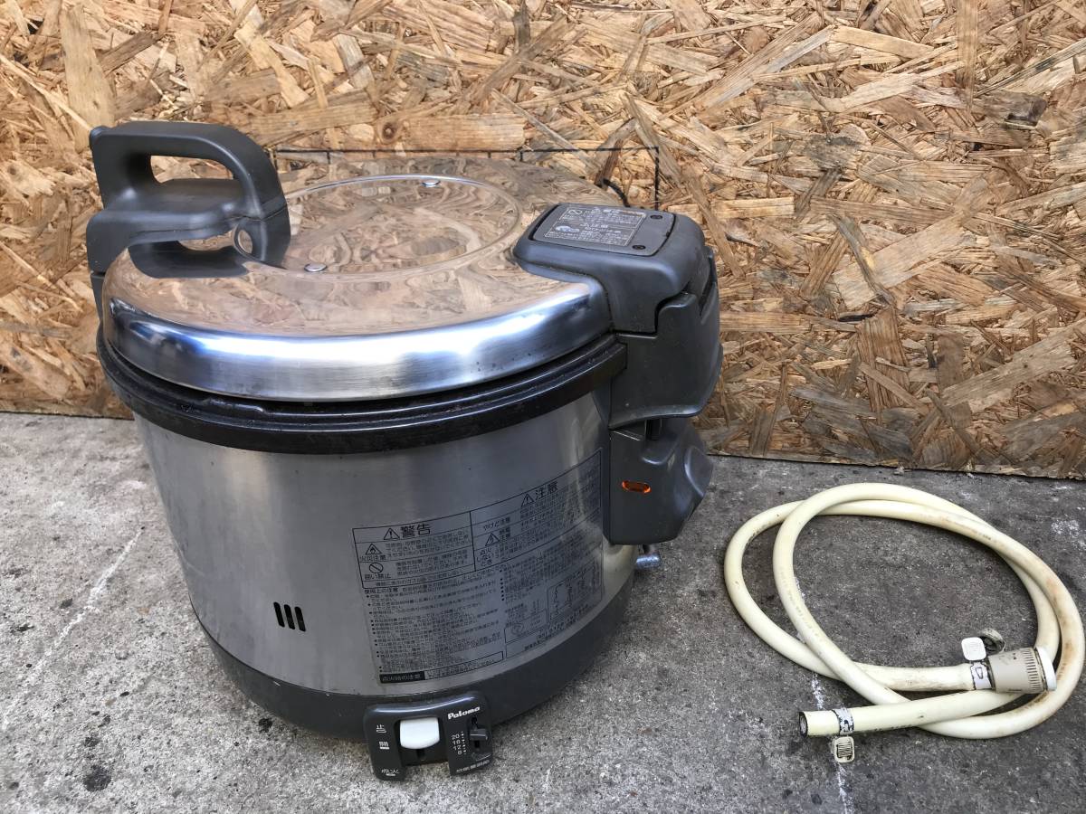 2018年製 パロマ 電子ジャー付 ガス炊飯器 2.2升 PR-4200S-1 都市ガス用 乾電池仕様_画像1