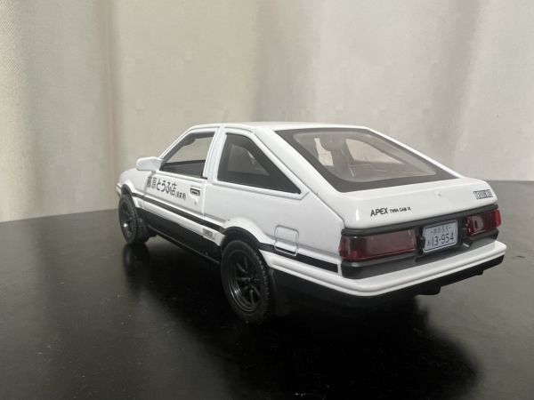 AE86 トレノ トヨタ Toyota 1/32 ミニカー　旧車　ホワイト_画像7