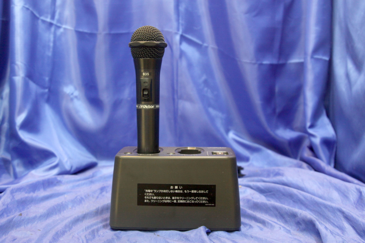 Victor ワイヤレスチューナー WT-902-B(チューナーユニット1基) マイク