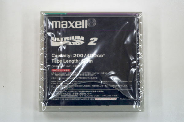 * нераспечатанный * не использовался товар * maxell/mak cell Ultrium2 данные картридж (200GB/400GB)/4 шт 1 комплект 54997-2S