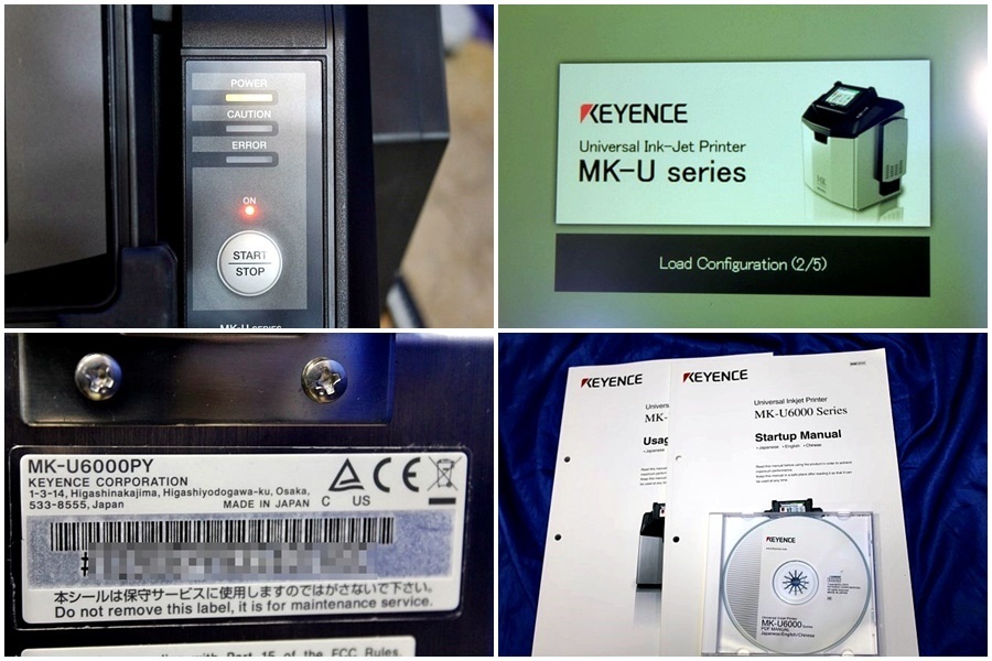 大人気】 KEYENCE キーエンス MK-U6000PY インクジェットプリンター