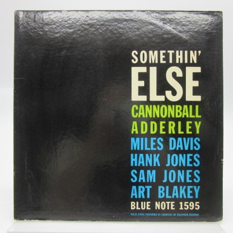 【US盤】Cannonball Adderley(キャノンボール・アダレイ)「Somethin' Else(サムシング・エルス)」LP（12インチ）/Blue Note(BLP 1595)_画像1