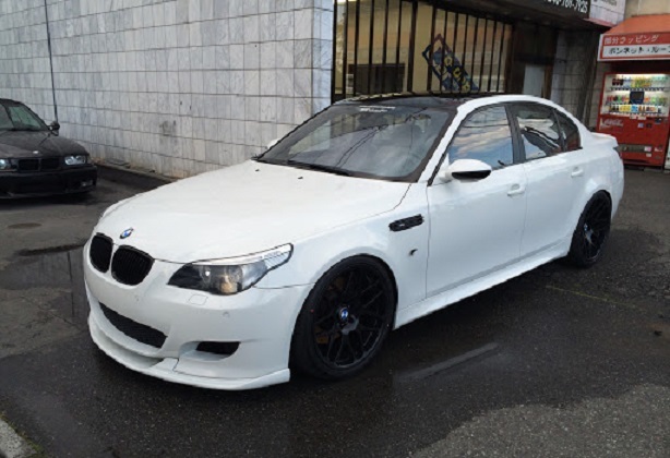 ●BMW E60M5 Hamスタイル フロントカーボンスポイラー/Type1/バンパーリップ/フロントスポイラー/ACS/ブレイトン/ハーマンカートン/_画像7