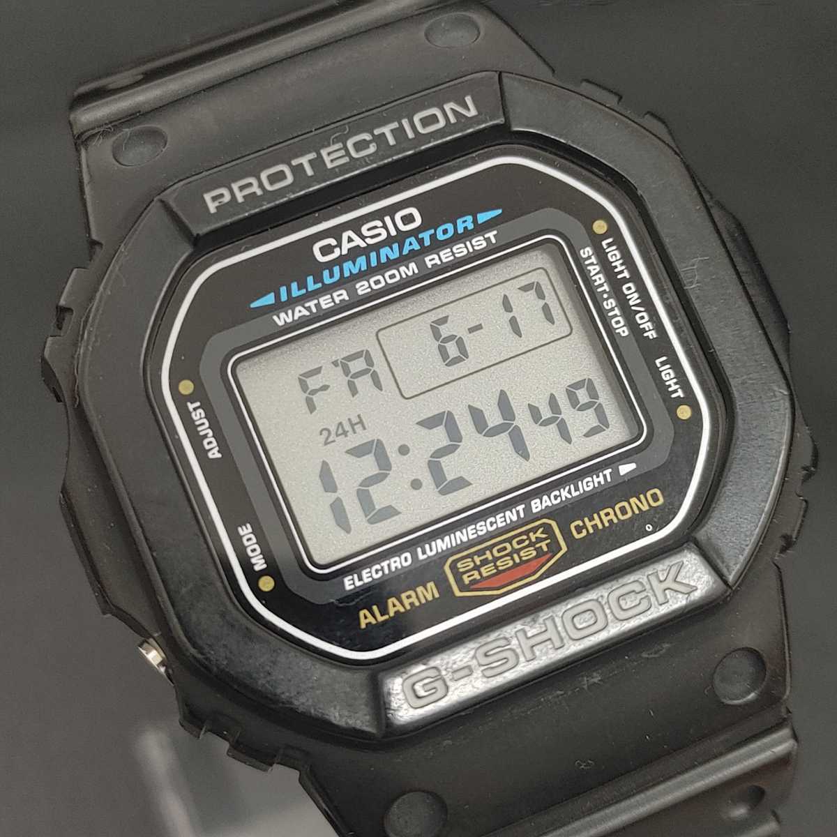 可動】CASIO カシオ腕時計G-SHOCK GショックDW-5600E デジタル腕時計的详细信息| 雅虎拍卖代拍| FROM JAPAN