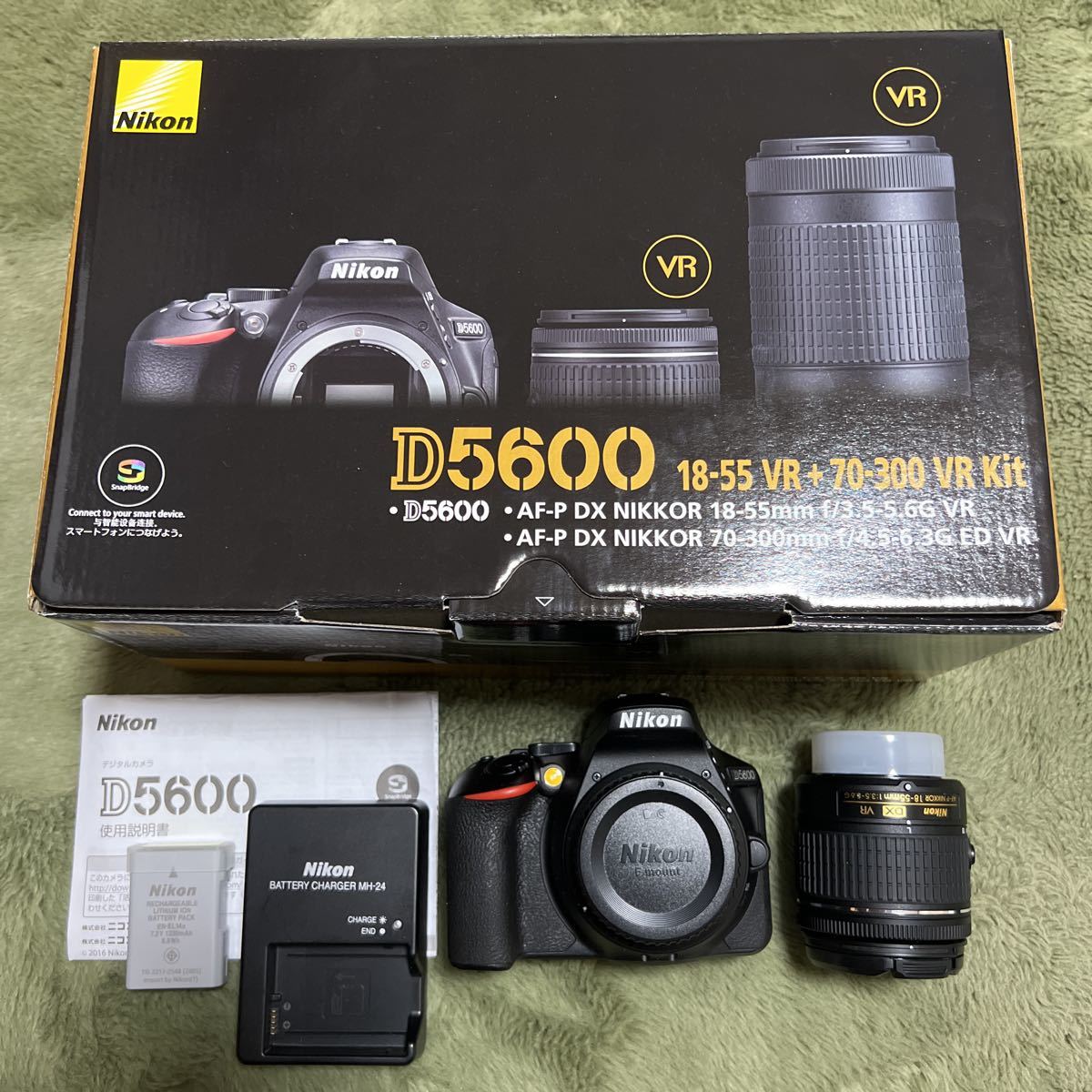 Nikon D5600 本体 AF-P DX NIKKOR 18-55VR f/3.5-5.6G VR www.esole.eu