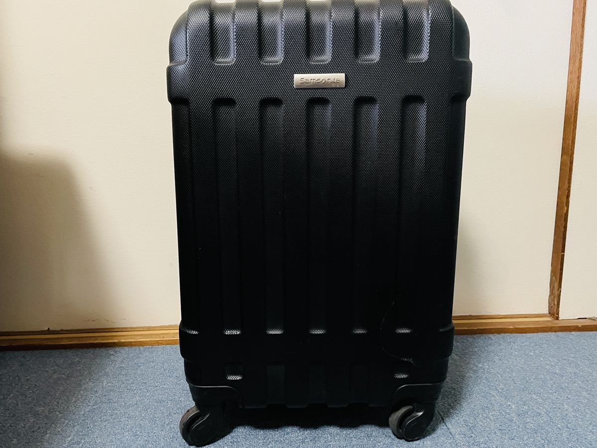 【25％OFF】 Samsonite サムソナイト スーツケース 機内持ち込み ブラック サムソナイト