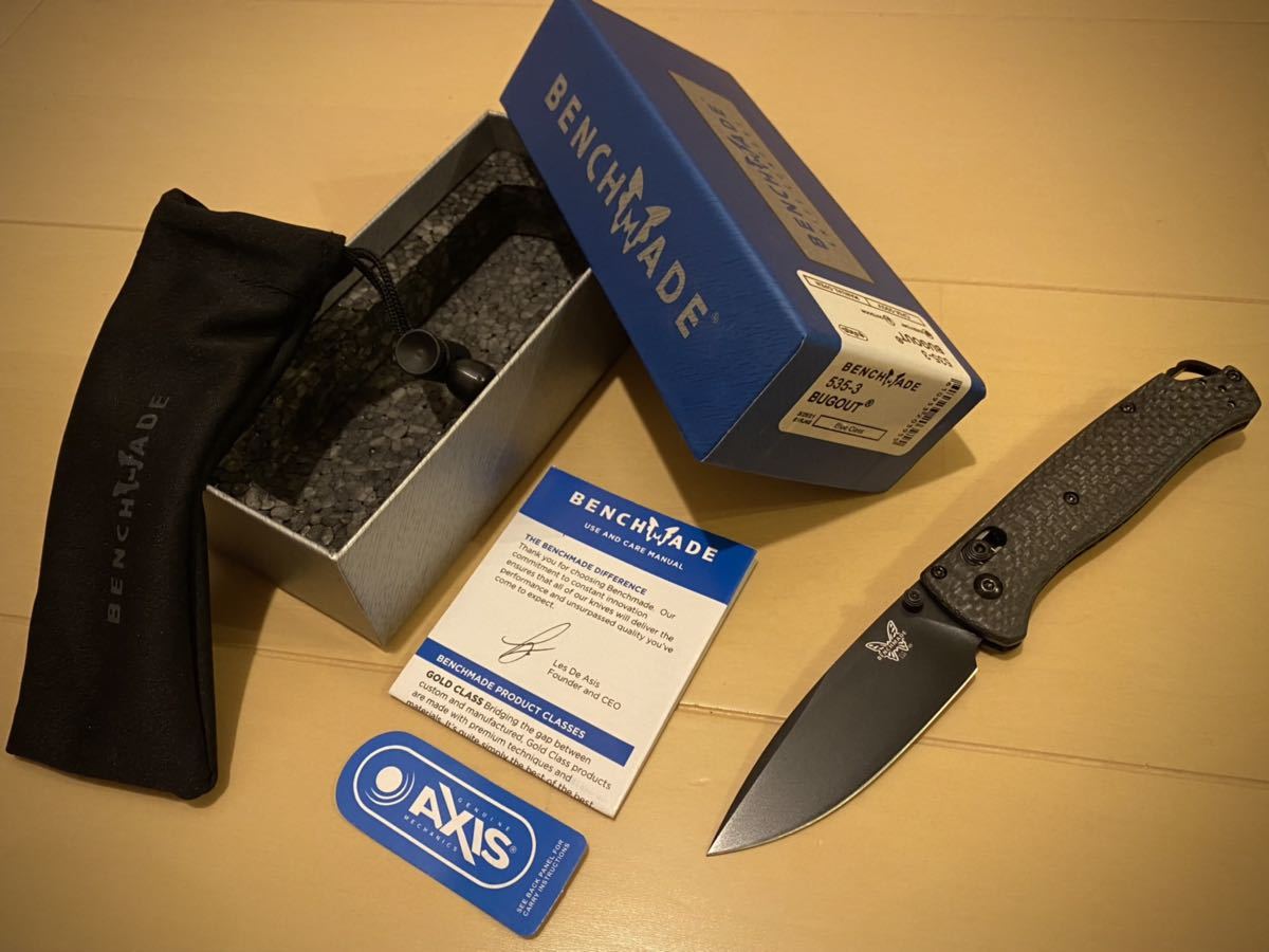 未使用 BENCHMADE BUGOUT 535-3 ベンチメイド バグアウト