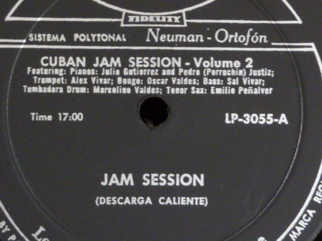 JULIO GUTIERREZ/CUBAN JAM SESSION Vo.2-3055 （LP）_画像4