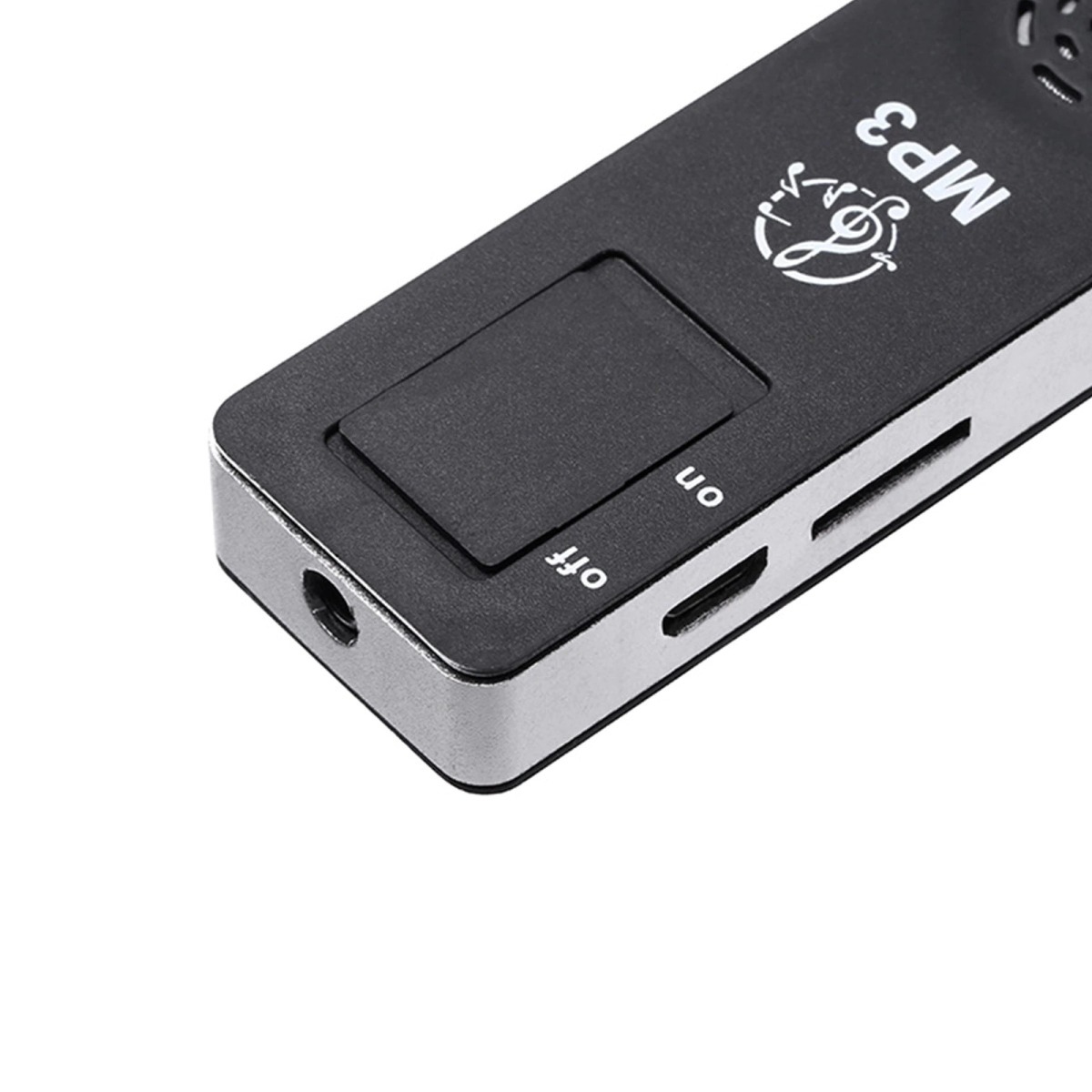 【ブラック】新品 長方形 スピーカー内蔵 MP3 音楽 プレイヤー SDカード式 メカニックサポート_画像7