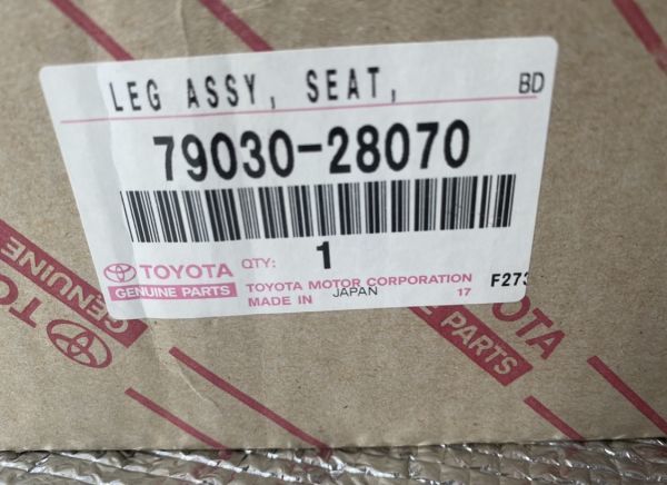 トヨタ　TOYOTA　ノア　ヴォクシー　AZR60 / 65　LEG　ASSY　SEAT　2nd　　左　レッグ　セカンド　シート　79030-28070　No.2149_画像8