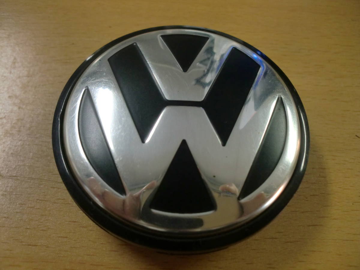 フォルクスワーゲン 純正 センターキャップ 4個セット 直径約65.5ｍｍ ホイールキャップ ホイールオーナメント VW_画像2