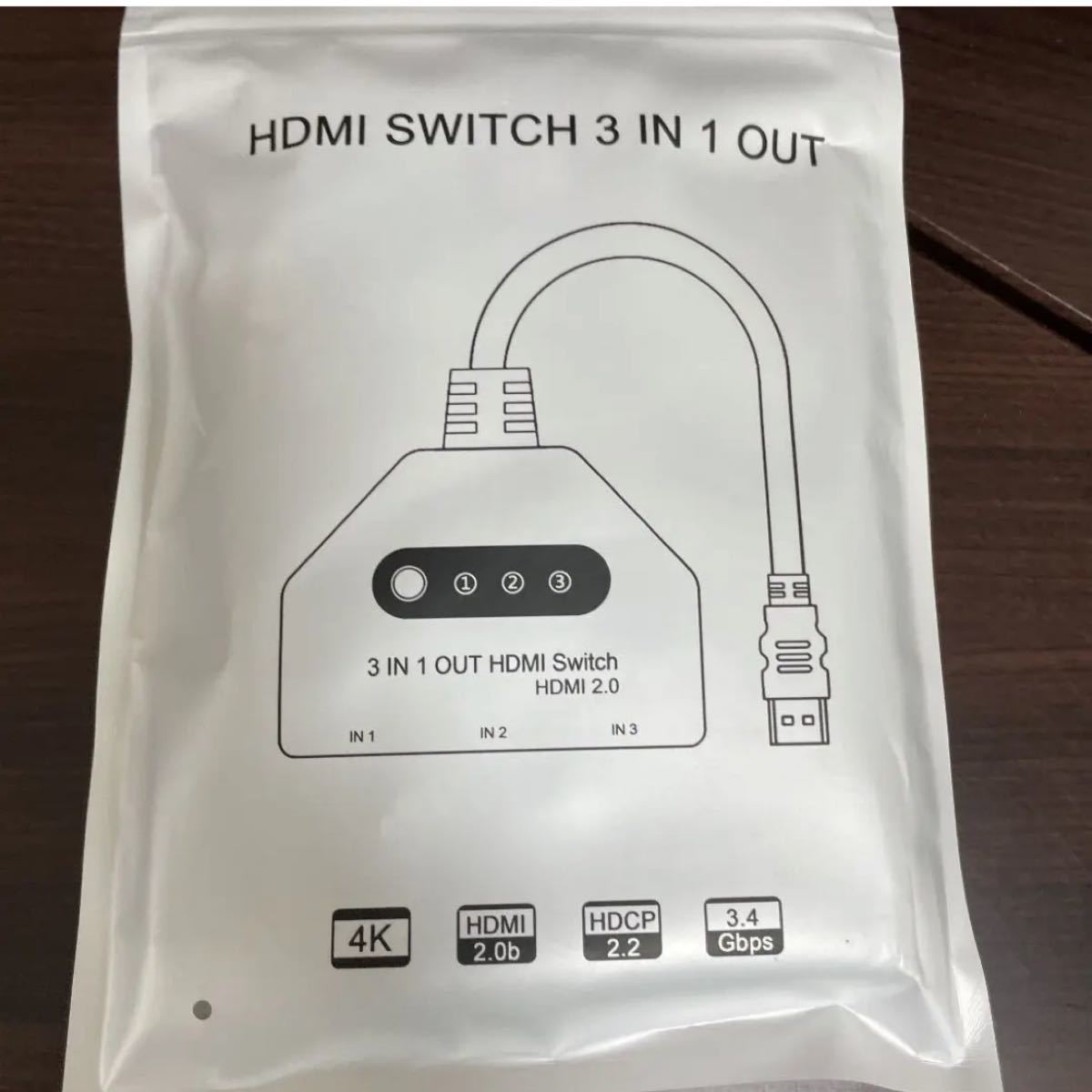 HDMI 切替器 3入力1出力 HDMI セレクター