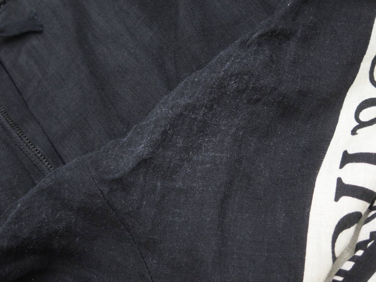 Yohji Yamamoto POUR HOMME ヨウジヤマモトプールオム HW-P40-320 18SS リネン 着る服ないのパンツ_画像5