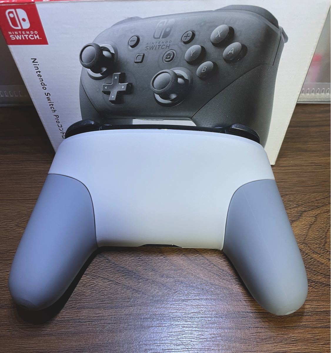 Nintendo SWITCH プロコン 純正品 PROコントローラー　カスタムカラー　スーファミ【訳あり】