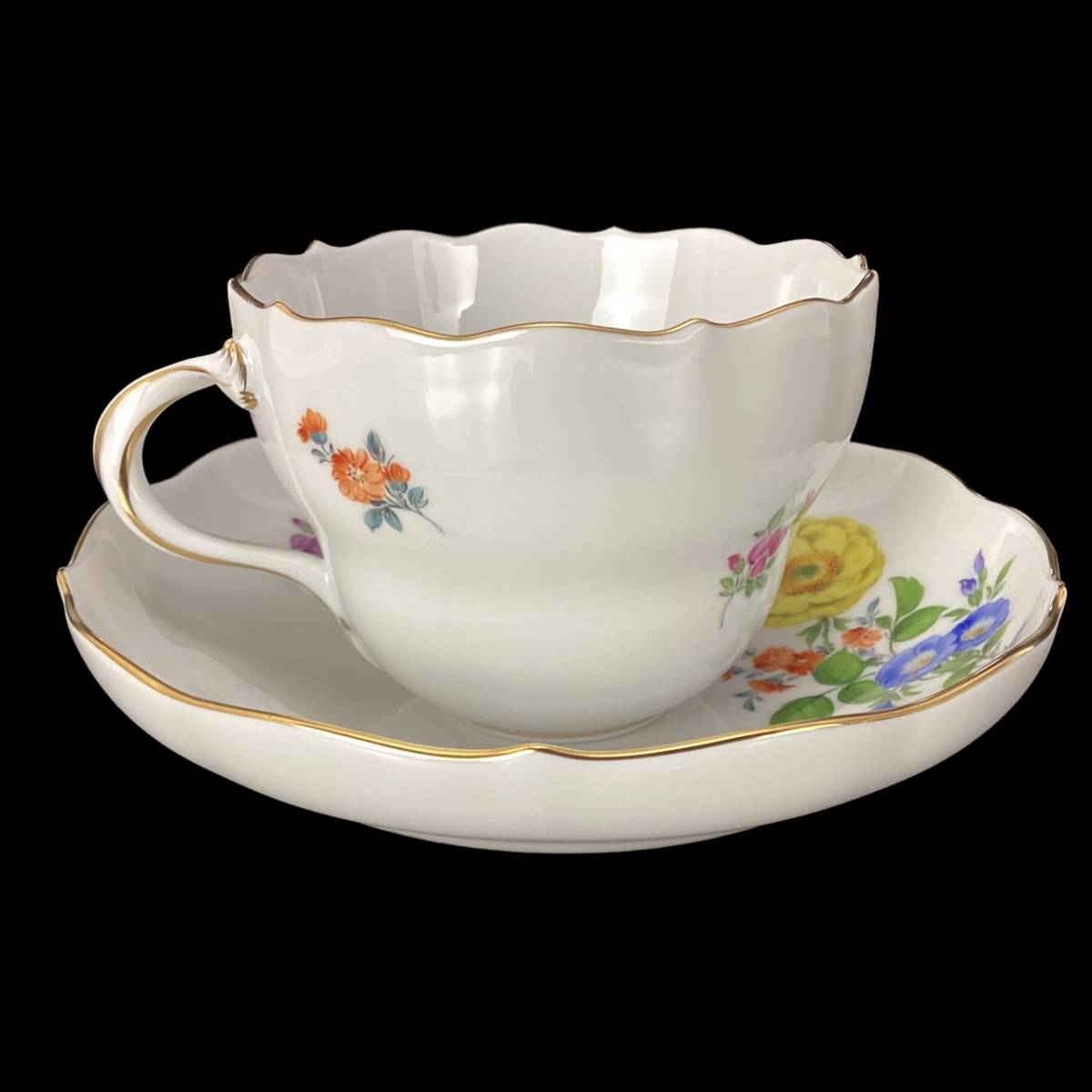 定価9.3万 ☆未使用☆ Meissen マイセン 1級品 3つ花 ベーシック