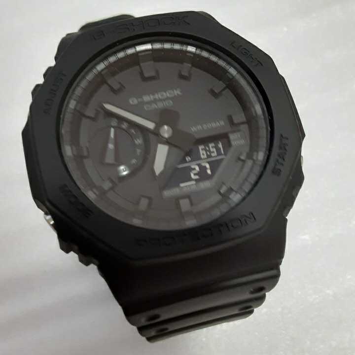 極美品 CASIO G-SHOCK ジーショック GA-2100-1A1JF カシオーク オール