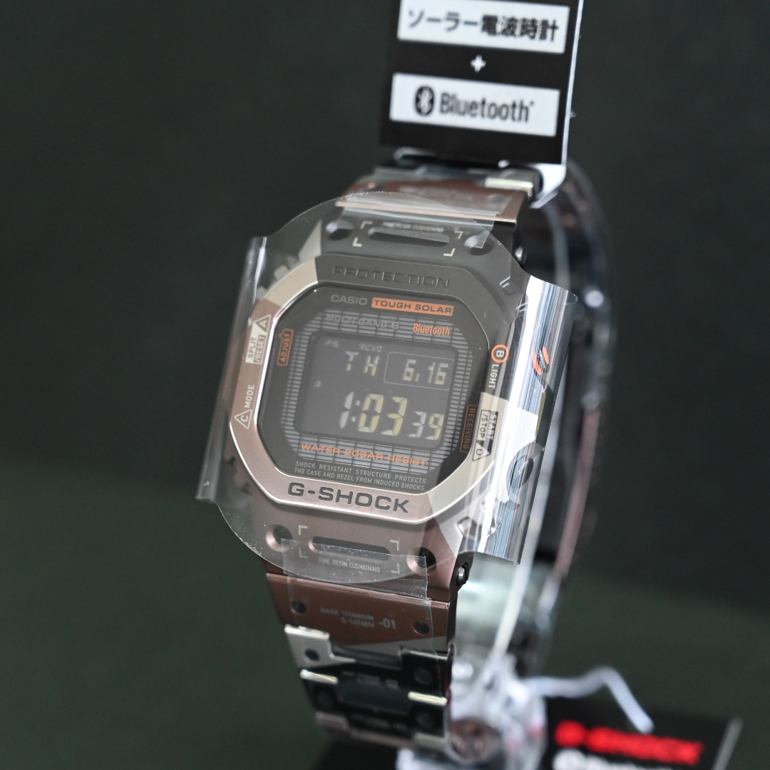 新品未使用 カシオ保証1年付き G-SHOCK 限定品 GMW-B5000TVB-1JR