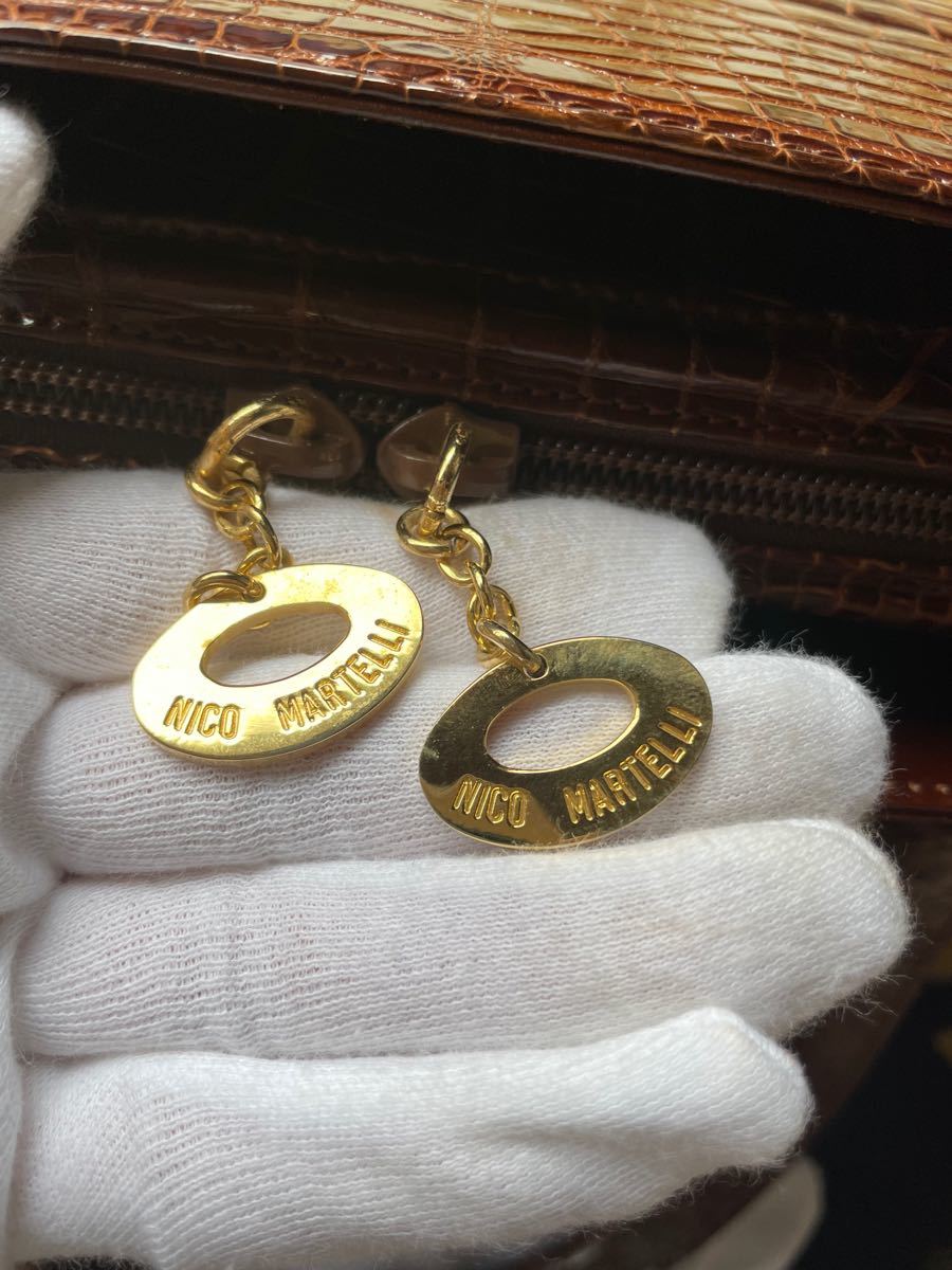 NICO MARTELLIハンドバッグ イタリア製 MADE IN ITALY 本革 NICO MARTELLIハンドバッグ イタリア製 MADE IN ITALY 本革