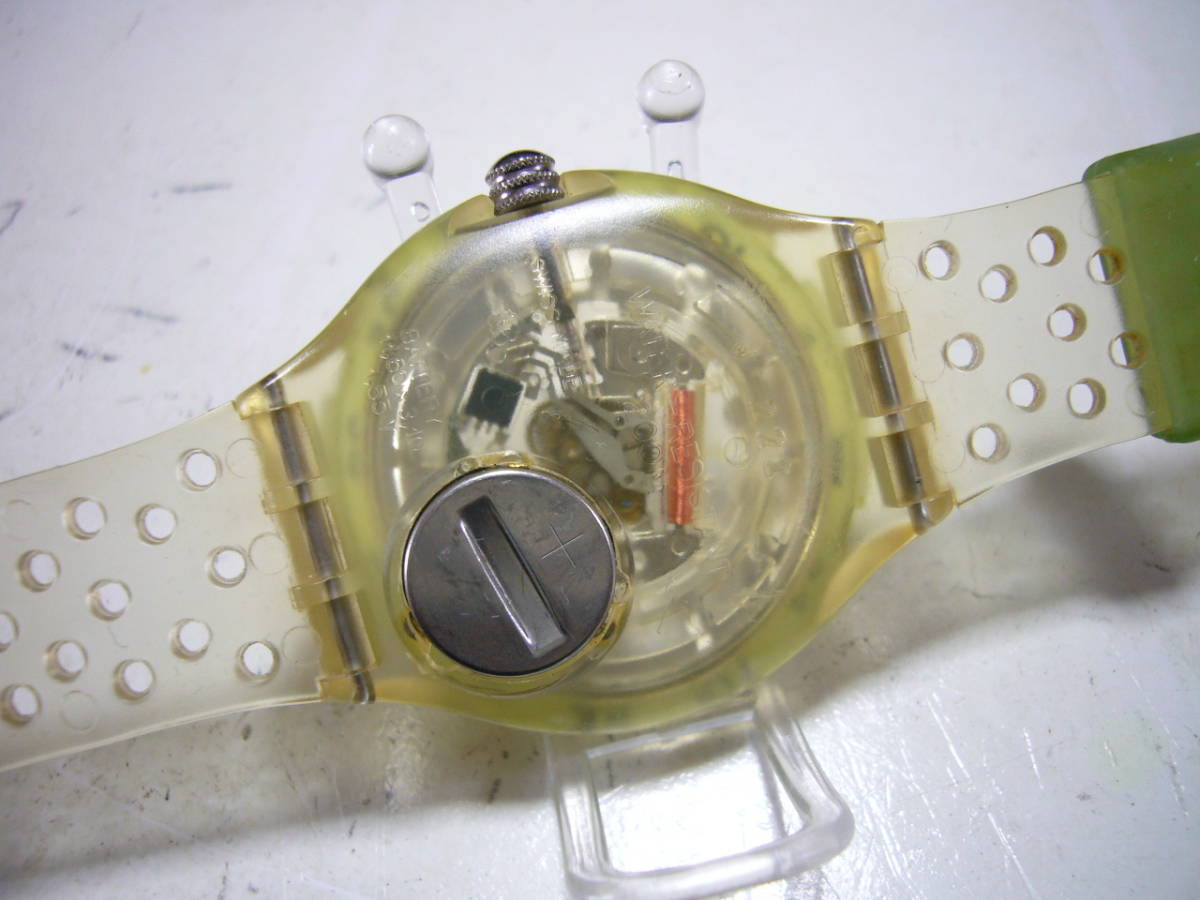 * Swatch scuba200 men's clock see-through Swatch