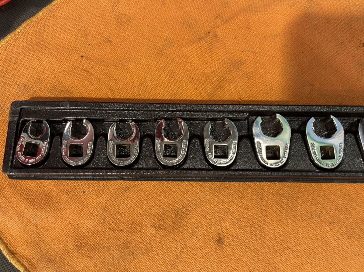 激レア!旧ロゴ スナップオン Snap-on クローフットレンチ 未使用品