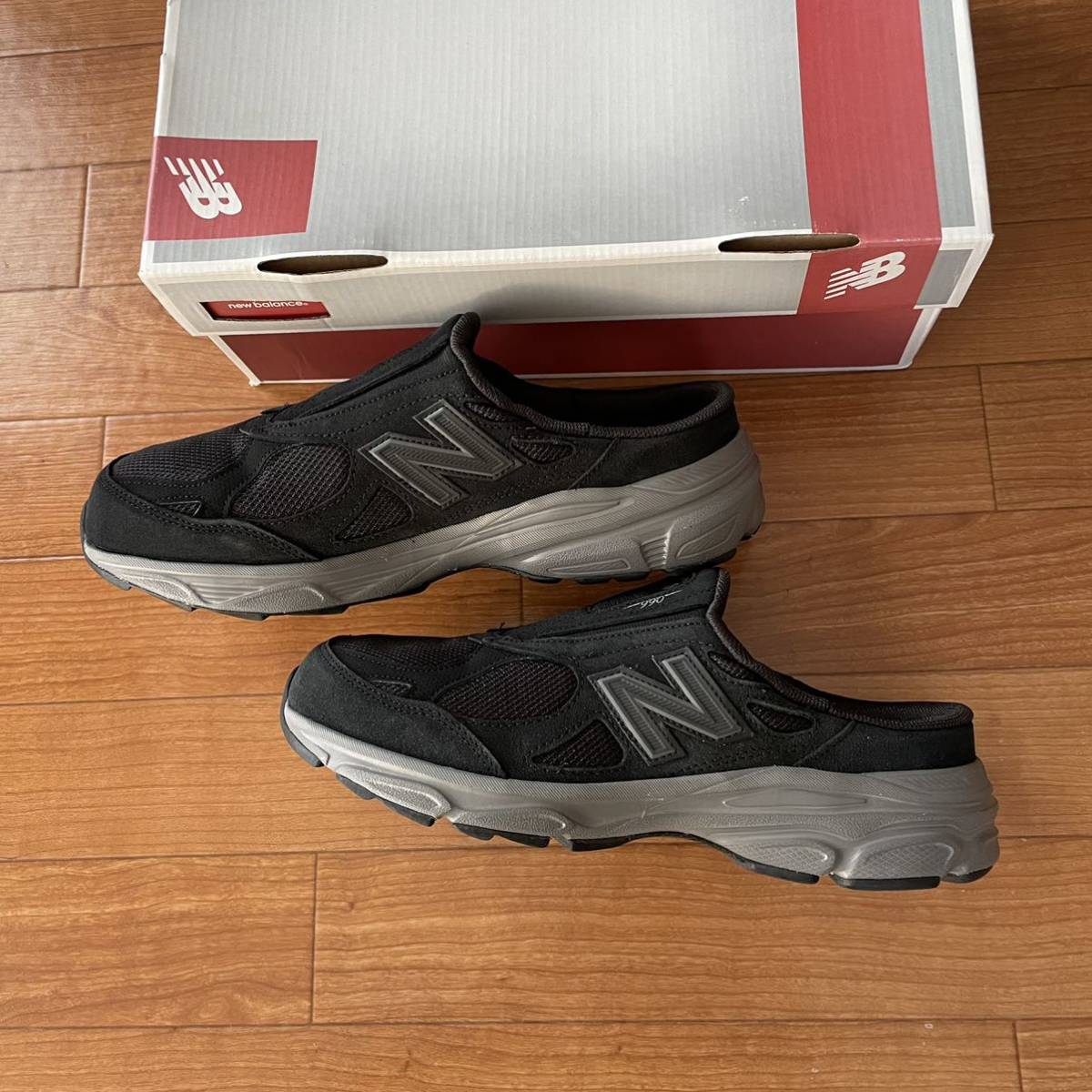 55%以上節約 海外完売品 USA製 new balance M990sb3 サンダル